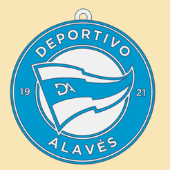 alavés-tinker.png Deportivo Alavés keychain