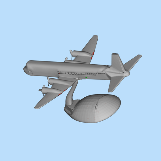 Aircraft ornaments and miniature scene models - 3D model önizlemesi