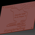 Circuit Hungaroring 02.png Plaque Circuit Formule 1 Hungaroring