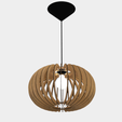 Modelo-3-4.png CEILING LIGHT LAMP 3D PRINT AND LASER CUT FILES MODEL 3