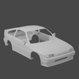 1.45RightFront-CRXmugen1984.png 1984 onda CRX Mugen RC 车壳（1:10 比例）