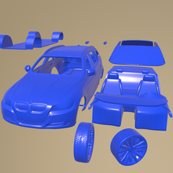 c01_005.png STL file BMW 3 series Touring 2011 Printable Car In Separate Parts・3D printing model to download