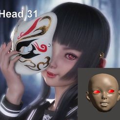 head31a.jpg BJD 1/3 75MM HEAD 31 - by SPARX