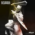012121-Wicked-Killmonger-squared-08.jpg Killmonger della Marvel: Scultura STL pronta per la stampa