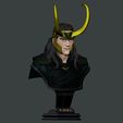 01.jpg LOKI Bust 2 Heads - Marvel - Avenger - Infinity war 3D print model