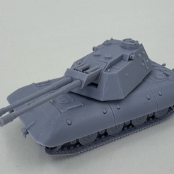 Flakpanzer E-100 ficticio alemán pesado AA-gun 1:100
