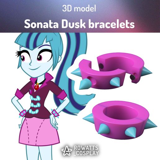 🌈 Sonata Dusk bracelets - My Little Pony Equestria Girls: Rainbow Rocks ...
