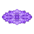 for 3d print.stl Carved Rosette n10