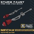 FOH-Mecha-Sturm-Faust-2.jpg Strum Faust missile in in 1/100 and 1/144 Scale