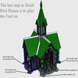 12 Finished.png Fichier STL Cathédrale des oiseaux・Modèle à télécharger et à imprimer en 3D