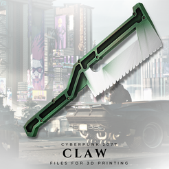 Cults-56.png STL file Claw (Cyberpunk 2077)・3D printer model to download, IgViTe