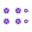 1 to 4.stl Pignon d'entraînement Tiger 2/E-50/E-75
