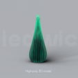 D_3_Renders_0.png Niedwica Vase D_3 | 3D printing vase | 3D model | STL files | Home decor | 3D vases | Modern vases | Floor vase | 3D printing | vase mode | STL