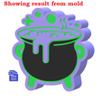 Showing result from mold ( a ( (= 3pc Bubbling Cauldron Bath Bomb Mold