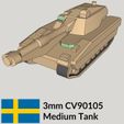 CV90105.jpg 3mm Modern CV90 Family of Armored Vehicles