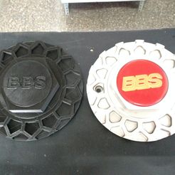 IMG_1851.JPG STL file Wheel Hub Cover BBS・3D printable model to download