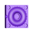 BRM-185-65-24-U+0.1.STL Mold for Rodin Coil Toroidal Magnatic Field Generator - 185 x 185 x 65 mm 24 Turns
