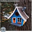 009.jpg Fichier STL TOONED BIRDHOUSE V1.0・Modèle à imprimer en 3D à télécharger