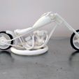 IMG_20220920_140357.jpg Chopper custom biker motorcycle STL printable 3D print