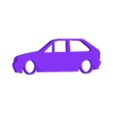 Polo_2F_100mm.stl VW Polo 2F Coupe silhouette