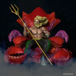 01.jpg Aquaman on the Throne of Atlantis STL