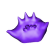 Gengar Lid.stl Gengar/Alpollo/Nebulak Pokemon E27 lamp Lithophane