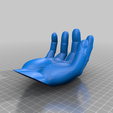 Hand3.png Fichier 3D gratuit Support pour essuie-mains ou papier hygiénique・Objet imprimable en 3D à télécharger