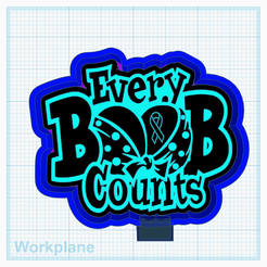 Every-boob-counts.png Archivo STL Cada teta cuenta・Diseño de impresión en 3D para descargar