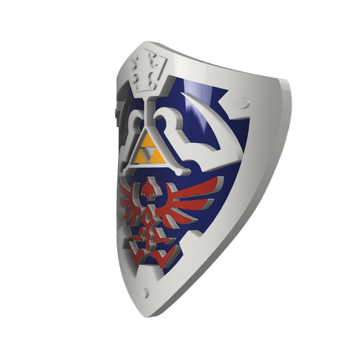 Download free STL file Hyrule Shield • Template to 3D print ・ Cults