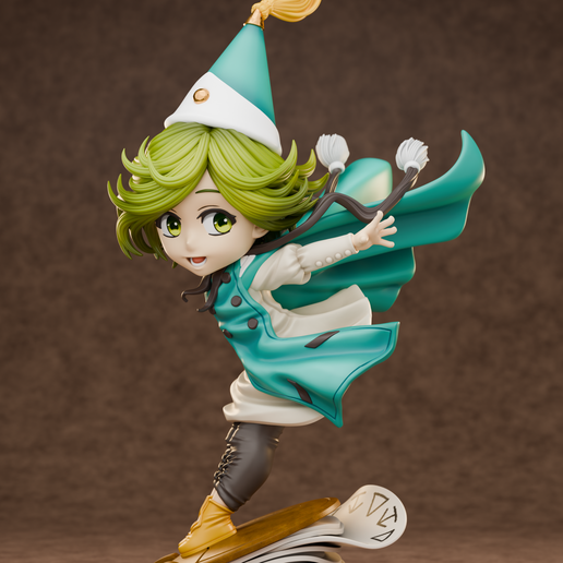 🧙‍♀️ Coco - Witch Hat Atelier - Chibi・ 3D File for 3D printing