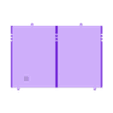 DZI-Wall_1_[04_-_half-cube_transition.stl 3" cube Sci-fi modular terrain 14 - interior floorplan