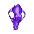 WolfSkullJaw.stl Crânio de lobo cinzento