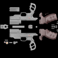 Johnny Silverhand Special Kit v1.png Cyberpunk 2077 - Malorian Arms 3516 (Johnny Silverhand Special)
