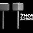 PKS TS ' f EK & hA S SPN Ss eS SSS a eee S ‘a THOR Love And Thunder Hammer Mjolnir | 3D model | 3D print | Avengers| Jane Foster