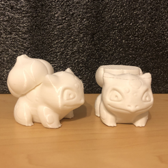 Bulbasaur réaliste en polyéthylène