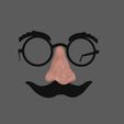 Nose_Disguise_Glasses_with_Mustache-7.jpg Groucho Disguise Glasses with Mustache
