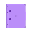 19_motherboard_panel_v11.stl ATX-NAS-Gehäuse mit 12 Einschüben für kleine Drucker