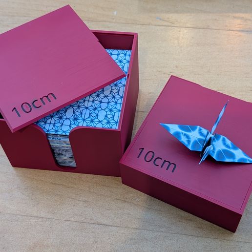 Origami Paper Box 10cm
