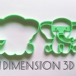 elefante-mi-dimension-3d.jpg Datei STL ELEFANTENAUSSTECHER UND MARKER- ELEFANTENAUSSTECHER UND MARKER・Design für 3D-Drucker zum herunterladen