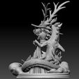 Preview12.jpg Shang Chi and Dragon Diorama - Marvel 3D print model
