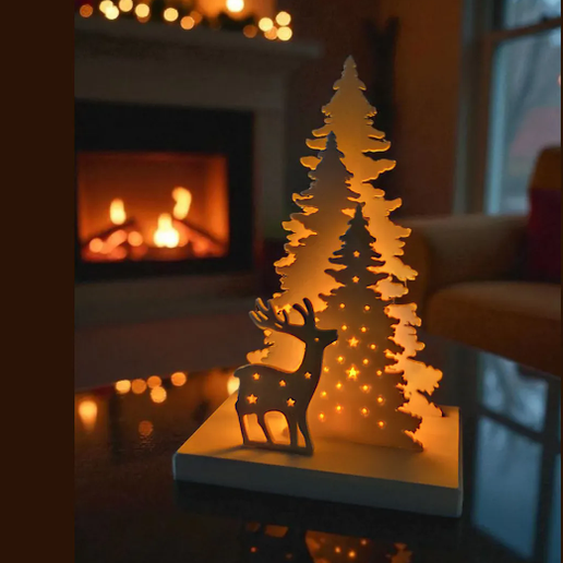 christmas area - 3D model önizlemesi