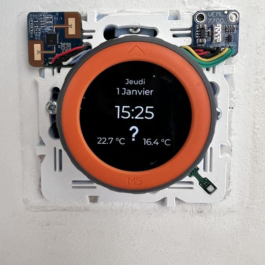 Legrand Celiane plates M5stack dial