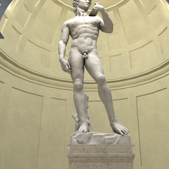 David3d.PNG Fichier STL David de Miguel Angel・Plan à imprimer en 3D à télécharger