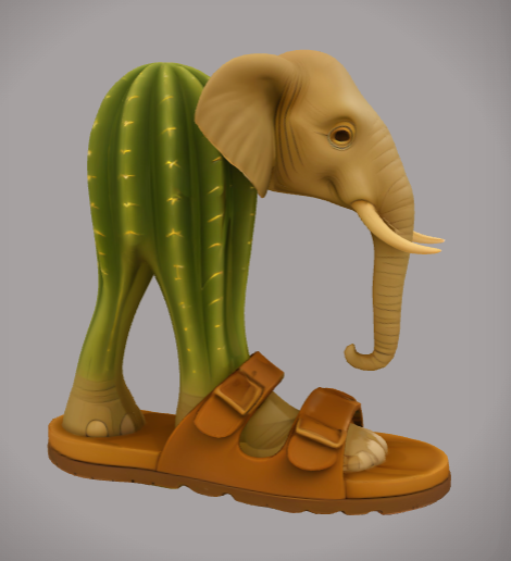 Lirili Larila | Italian Brainrot 3D model