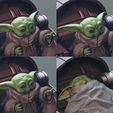 pod.jpg Baby Yoda - Using The Force and Sleeping - Fan Art