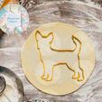 44.jpg Stencil (set) dog cookie cutter