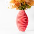 DSC02486.jpg The Soko Vase, Modern and Unique Home Decor for Dried and Preserved Flower Arrangement  | STL File