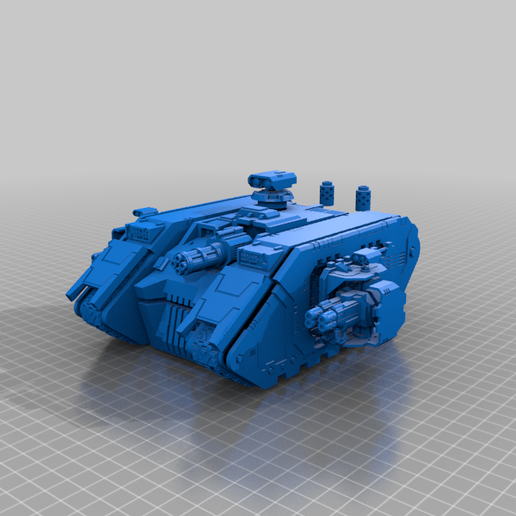 S.P.R.U.E. Achilles variant for Ground Plunderer 3D model