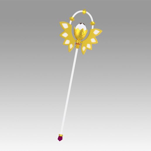 Sword Art Online Alicization Asuna Angel Stave - 3D model önizlemesi