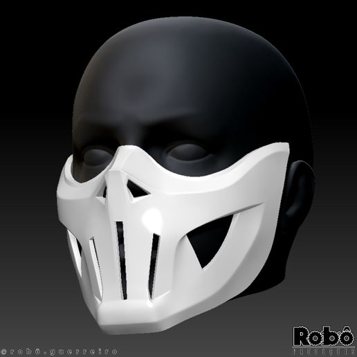 🤖 Robot ZERO Cyberpunk Techwear Mask - 3D Model STL Files